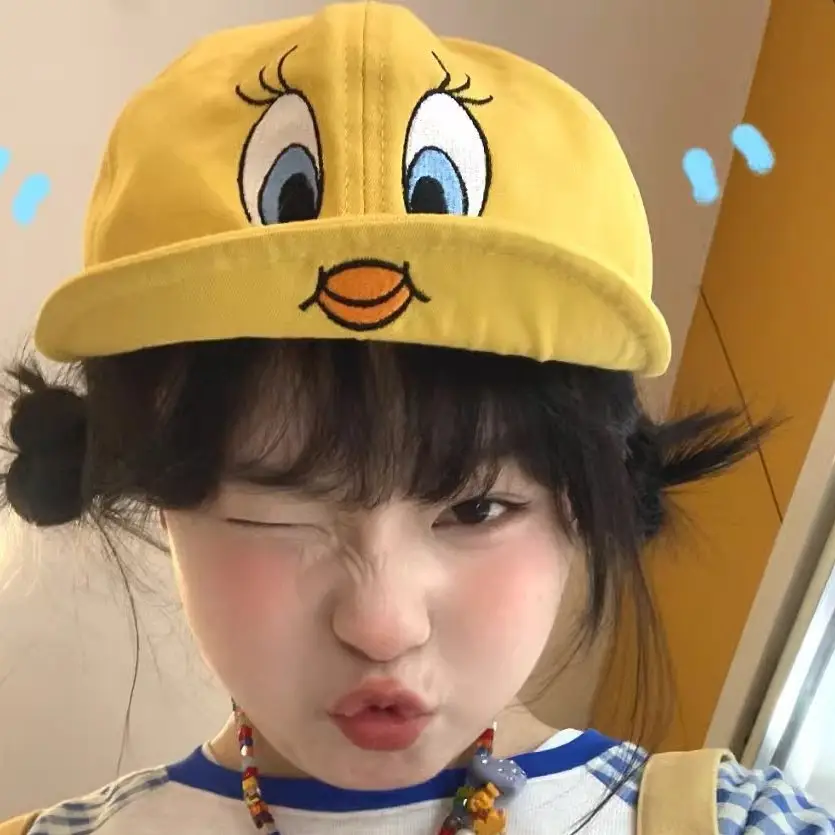 Kids Duck Cap Sun Hat Yellow Baseball Hat — feature 4