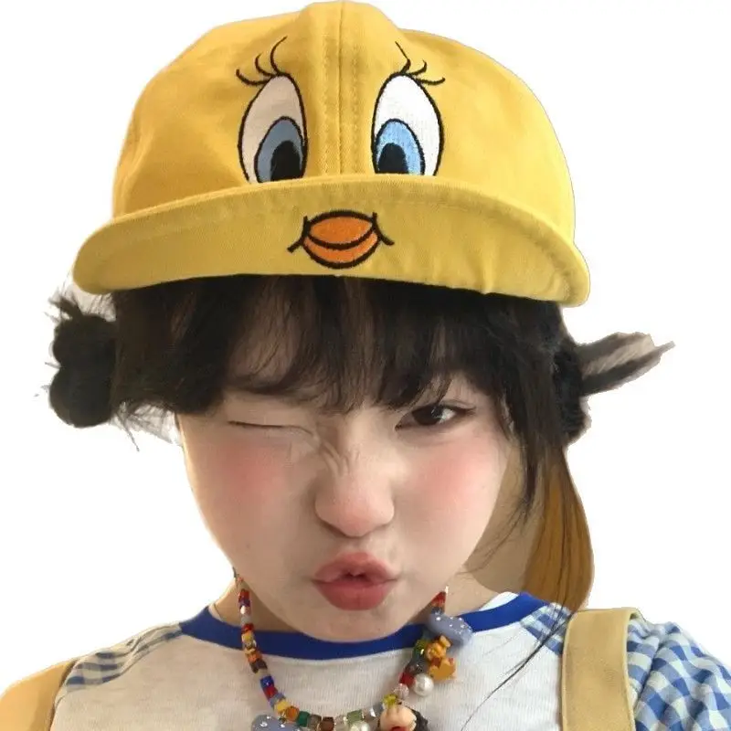 Kids Duck Cap Sun Hat Yellow Baseball Hat — feature 5