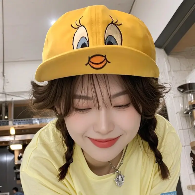 Women Yellow Duck Cap 2025 Summer Baseball Hat - Image 2