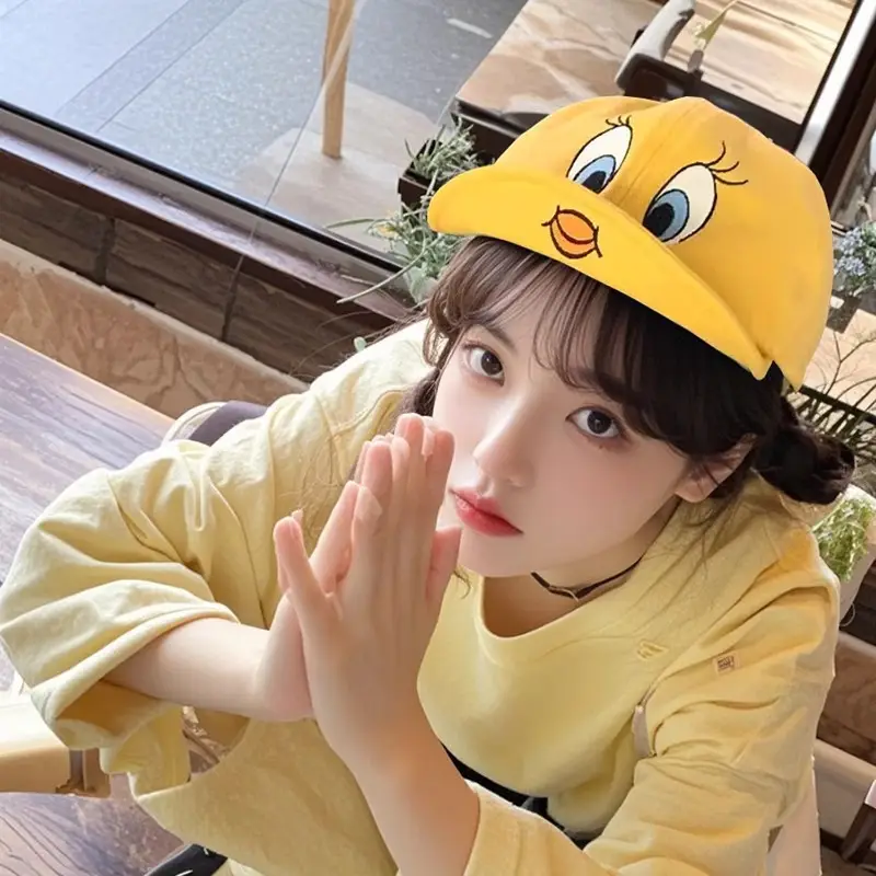 Women Yellow Duck Cap 2025 Summer Baseball Hat - Image 5