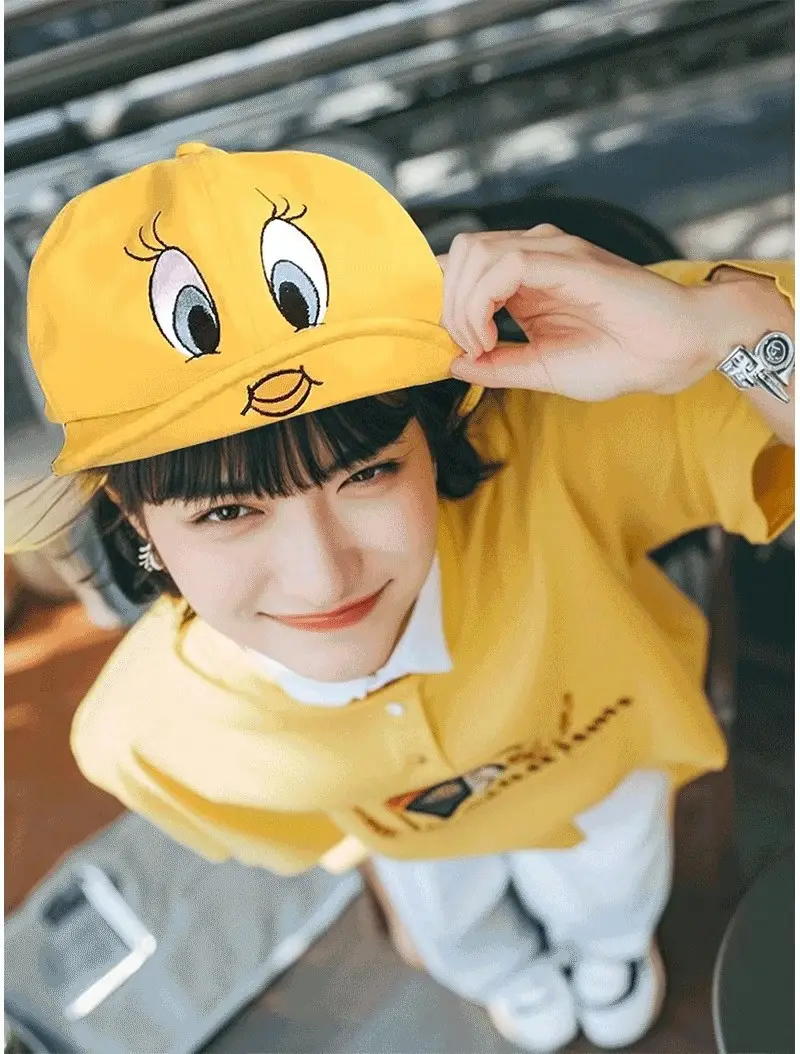 Women Yellow Duck Cap 2025 Summer Baseball Hat — feature 3