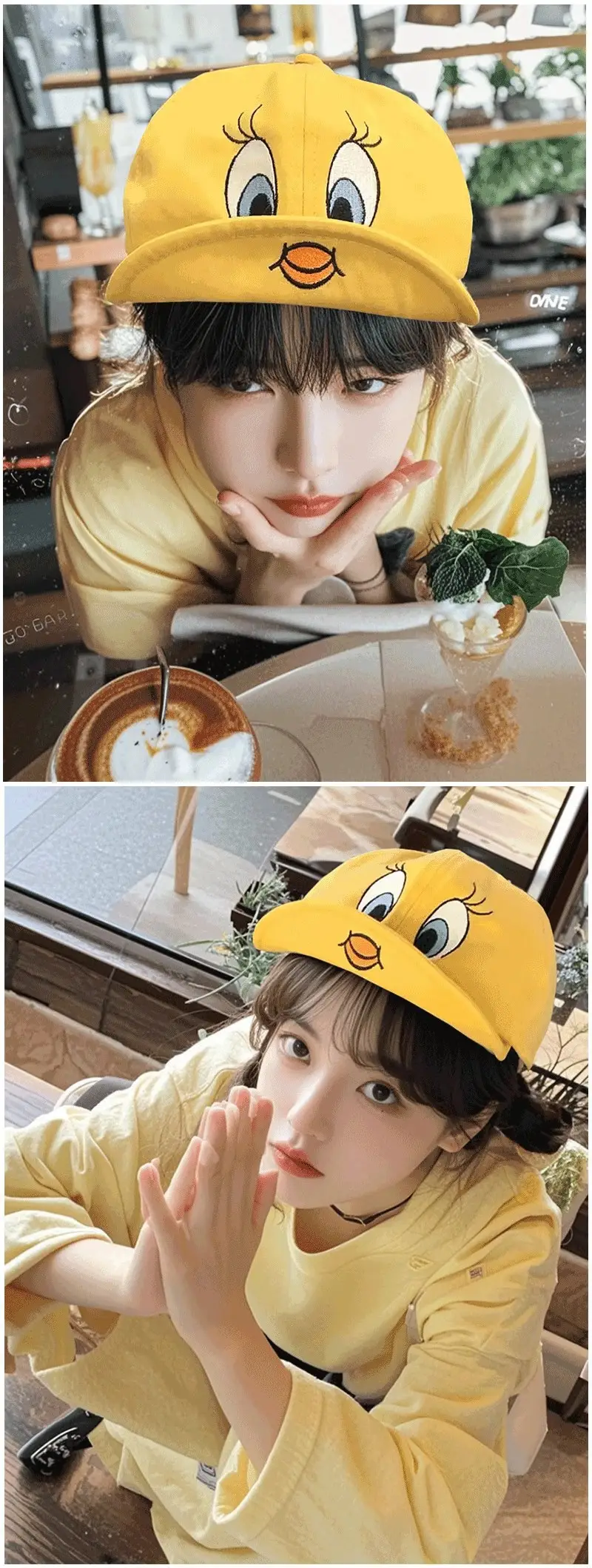 Women Yellow Duck Cap 2025 Summer Baseball Hat — feature 4
