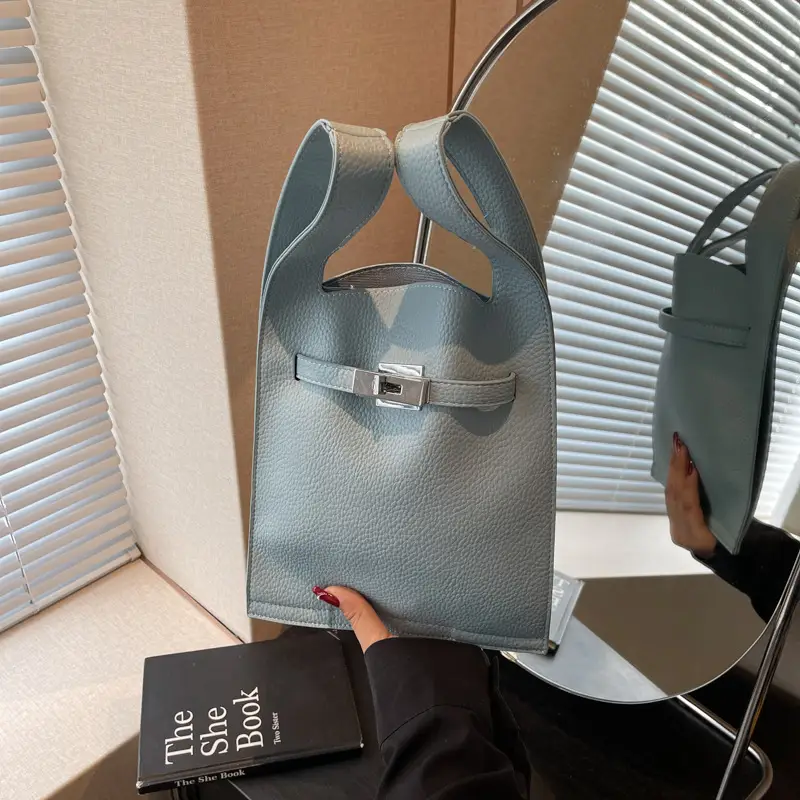 Light Blue Square Shoulder Bag for Women 2026 - Image 5