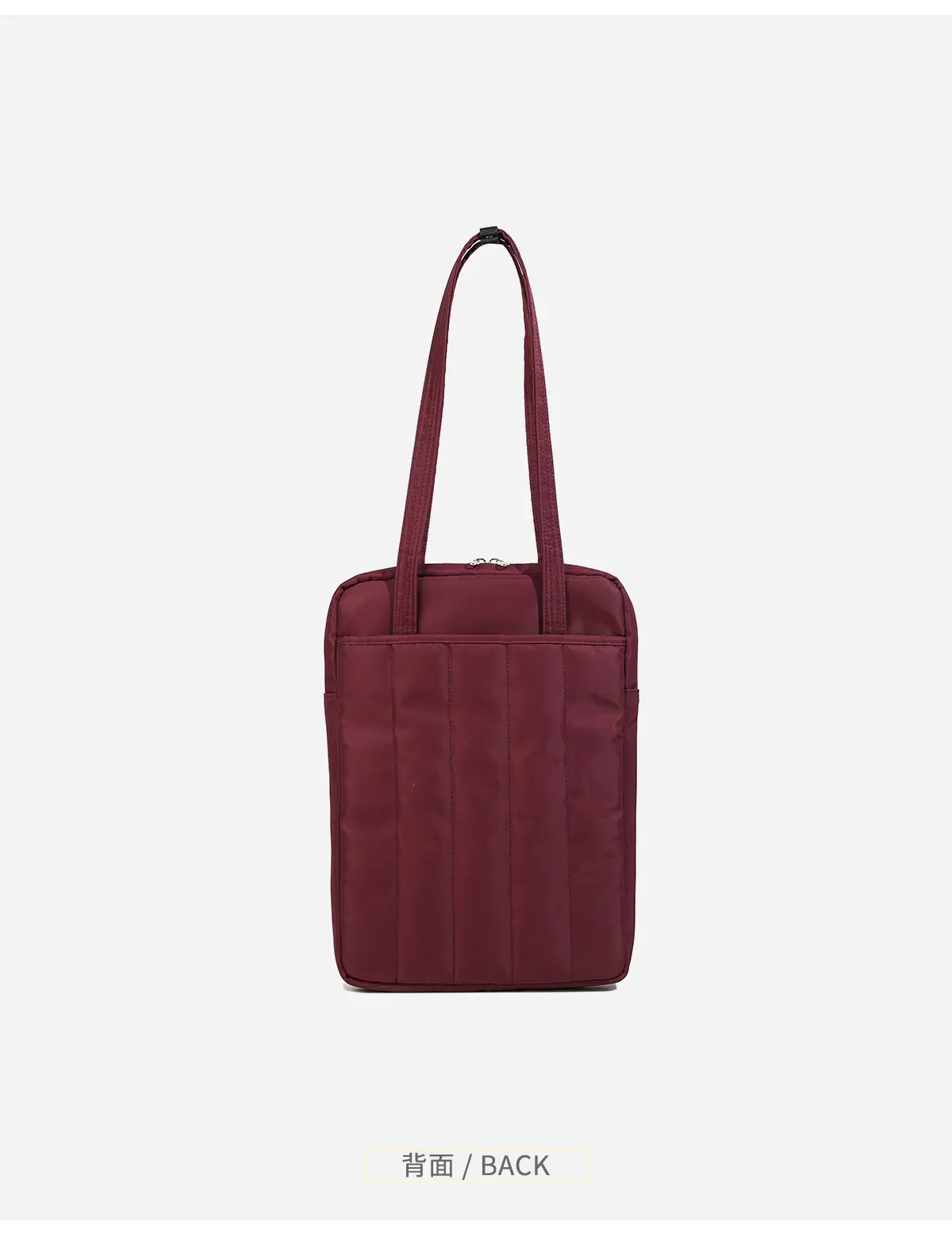 13.3" Laptop Shoulder Bag Maroon Quilted Women — feature 19