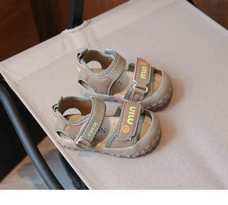Baby Sandals Baotou Toddler Beach Shoes Soft Sole Non-Slip — feature 11