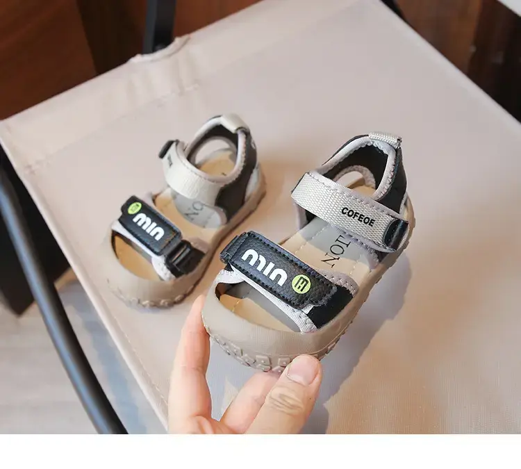Baby Sandals Baotou Toddler Beach Shoes Soft Sole Non-Slip — feature 15