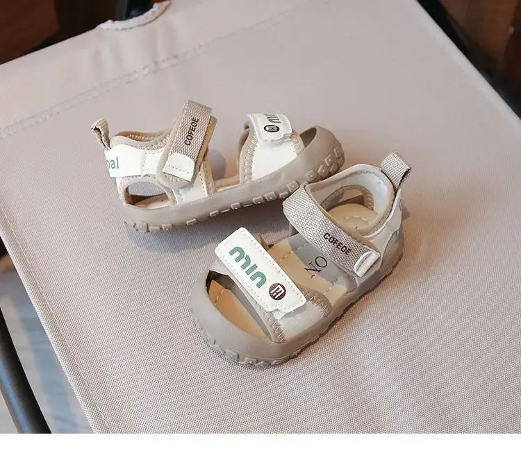 Baby Sandals Baotou Toddler Beach Shoes Soft Sole Non-Slip — feature 18
