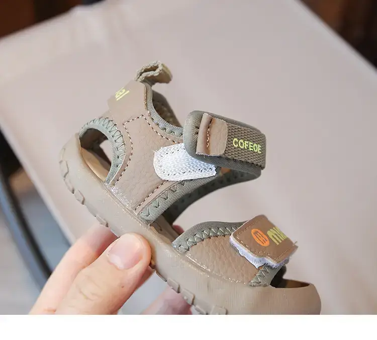 Baby Sandals Baotou Toddler Beach Shoes Soft Sole Non-Slip — feature 22
