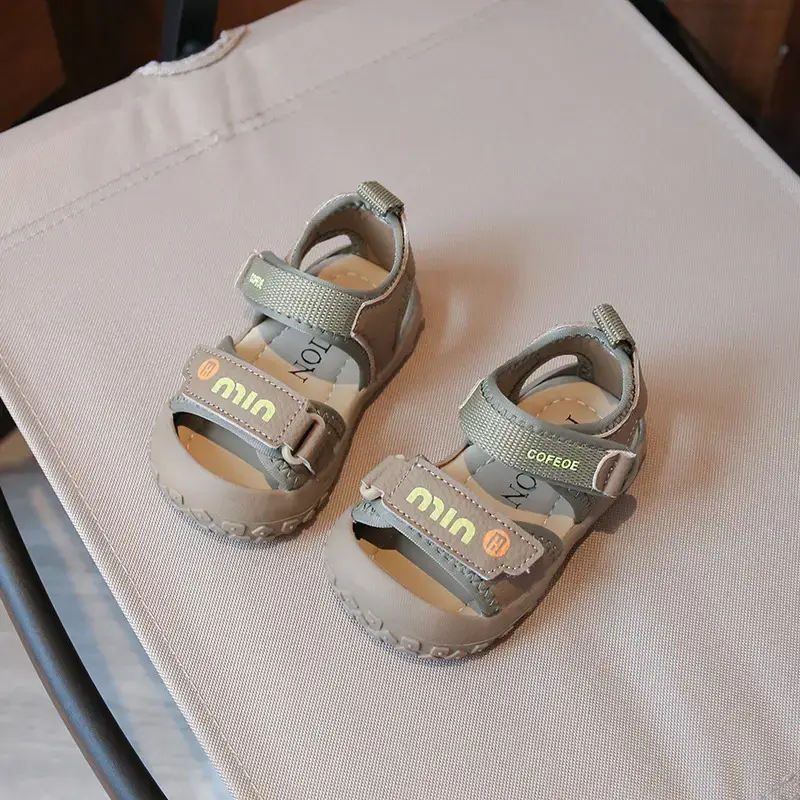 Baby Sandals Baotou Toddler Beach Shoes Soft Sole Non-Slip - Image 2