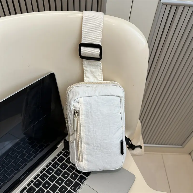 Pink Crossbody Phone Bag for Men Women Travel Commute - Image 7