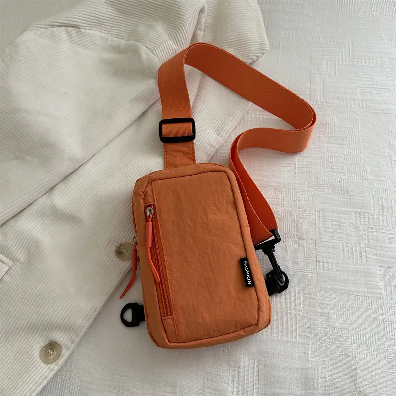 Pink Crossbody Phone Bag for Men Women Travel Commute - Image 4