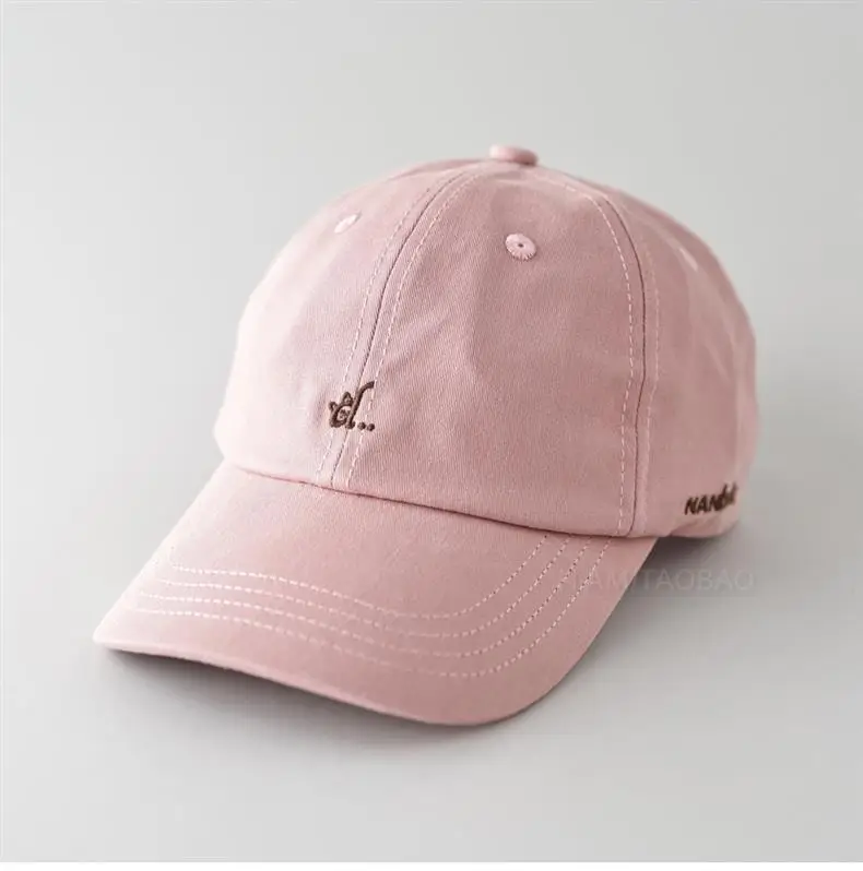 Pink Embroidered Baseball Cap for Men Women — feature 4