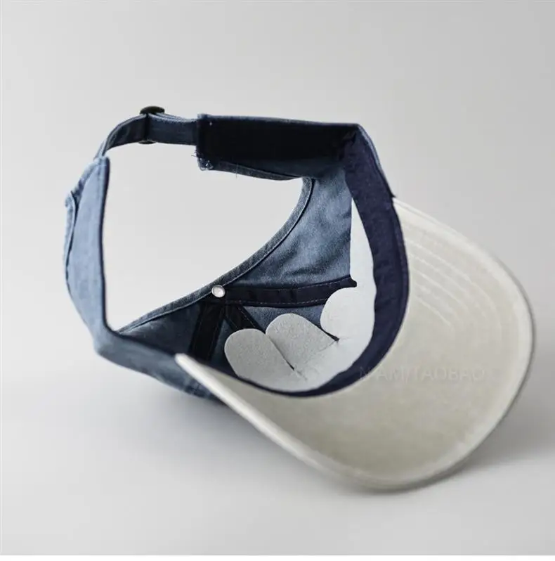 Women Sunshade Duck Cap Gray Black Baseball — feature 11