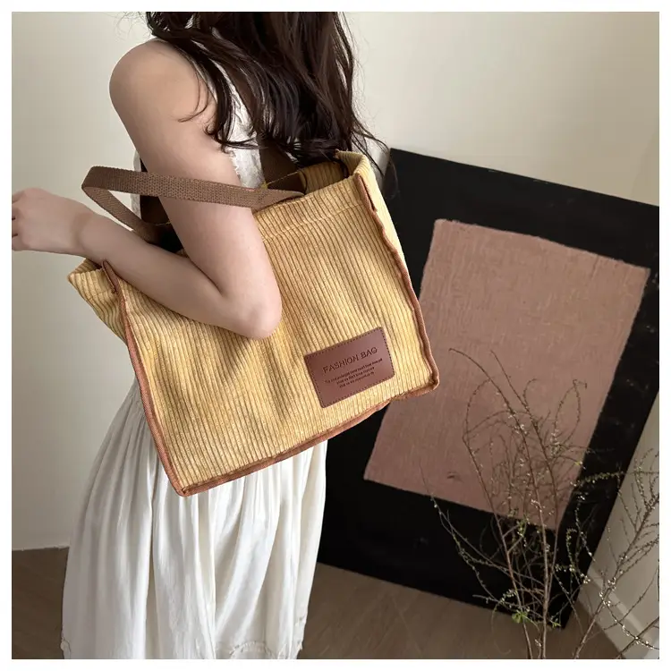 Women's Japanese Style Tote Bag Large Capacity 2025 — feature 20