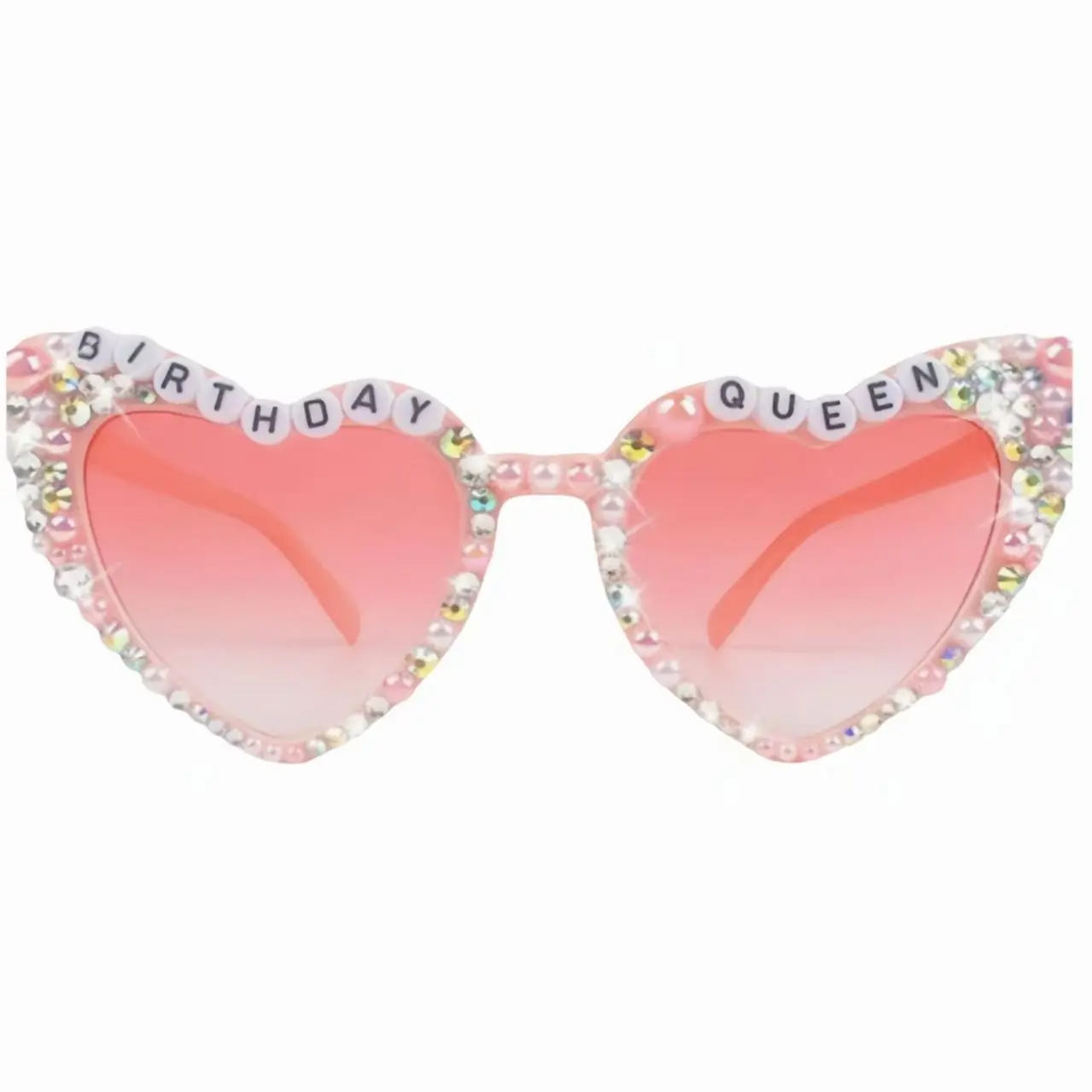 Xiyin Birthday Party Sunglasses Heart Pearl Cross Border 2025 - Image 11