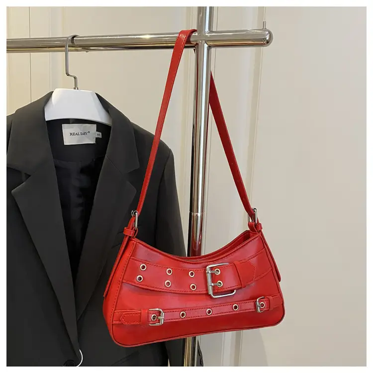 Vintage Beige Leather Shoulder Bag for Women 2025 — feature 24