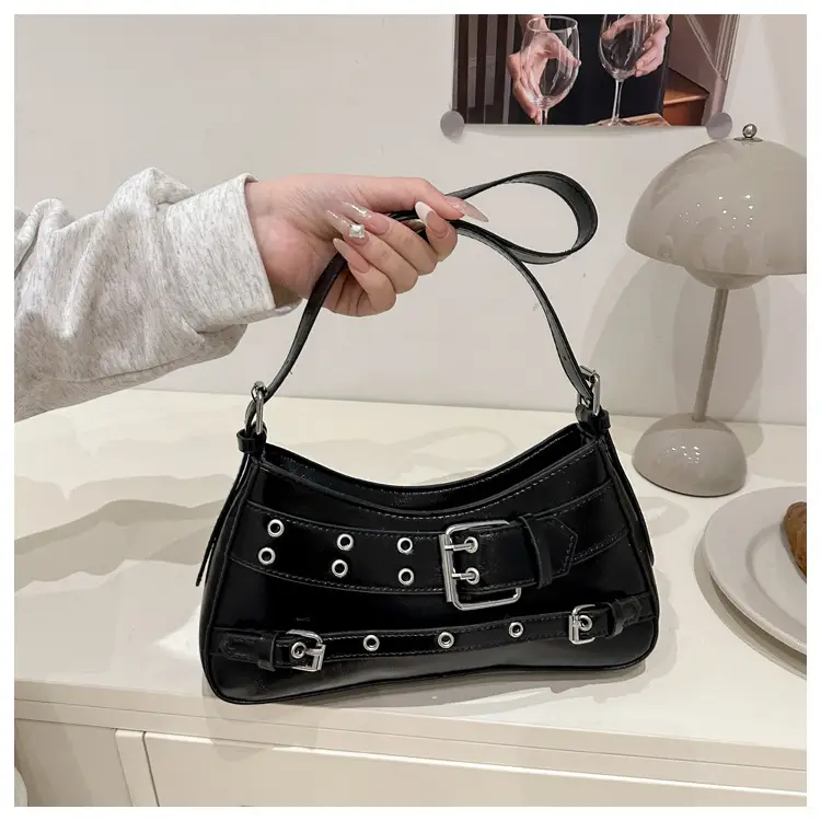 Vintage Beige Leather Shoulder Bag for Women 2025 — feature 9
