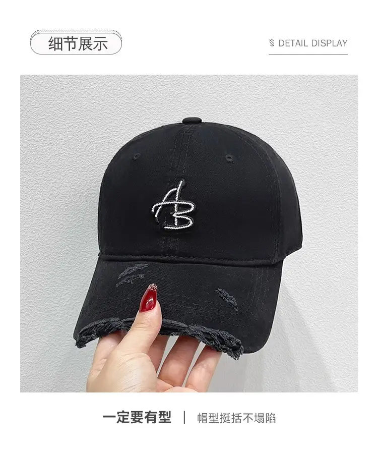 Maroon American Retro Duckbill Cap for Men Women — feature 3