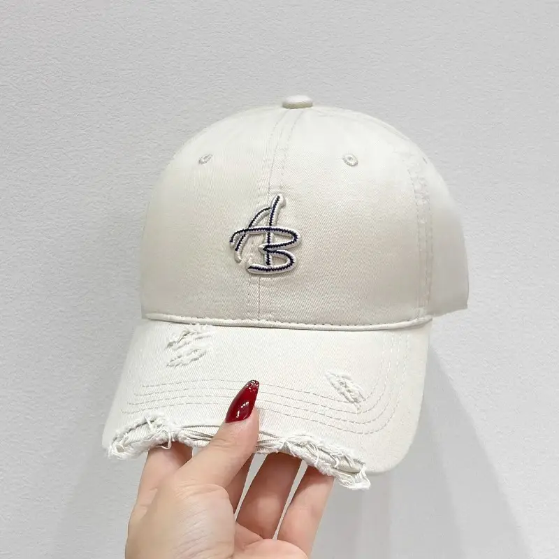 Maroon American Retro Duckbill Cap for Men Women - Image 2