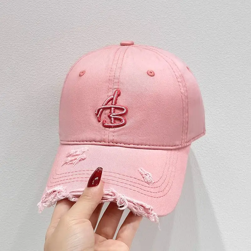 Maroon American Retro Duckbill Cap for Men Women - Image 3