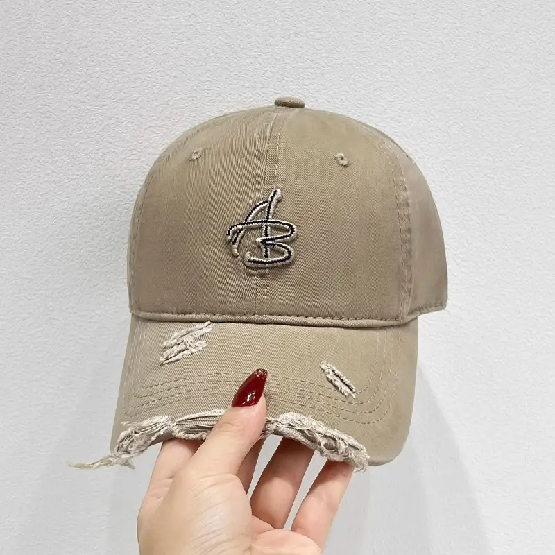 Maroon American Retro Duckbill Cap for Men Women - Image 4