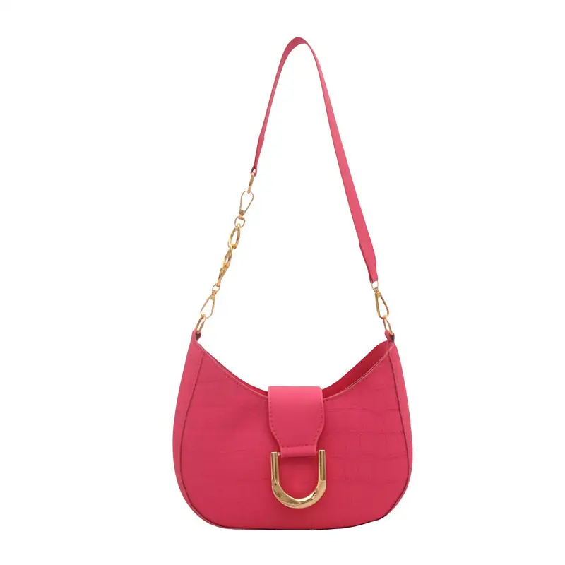 Fashionable Semicircular Shoulder Bags for Women - Image 10