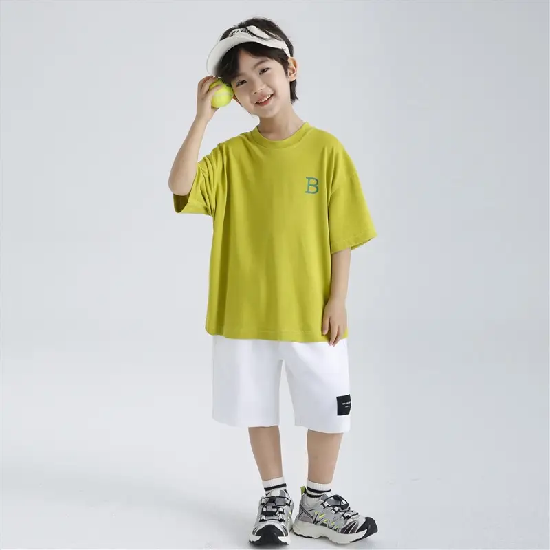 Boys Cool Blue T-Shirt Summer Wear Loose Fit - Image 3