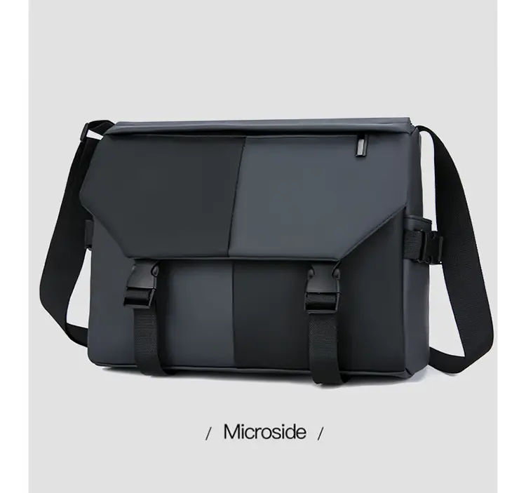 Men's Waterproof Oxford Crossbody Bag Large Capacity — feature 31