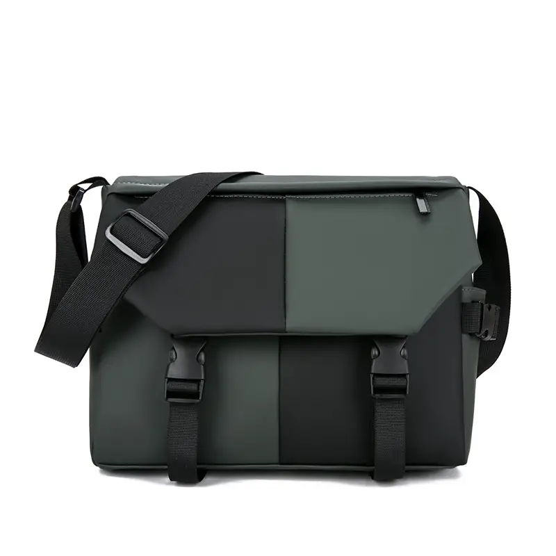 Men's Waterproof Oxford Crossbody Bag Large Capacity - Image 3