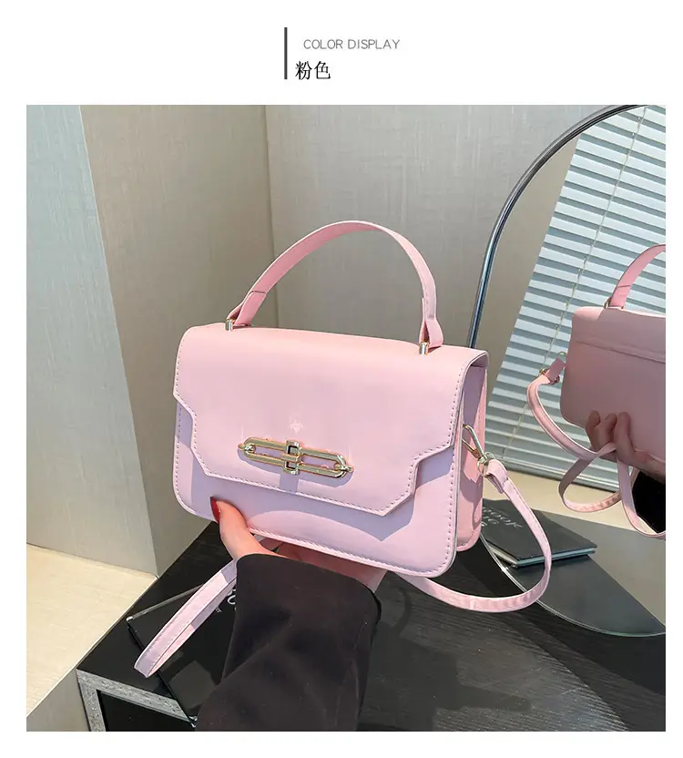2025 Black Lock Buckle Crossbody Bag for Women — feature 23