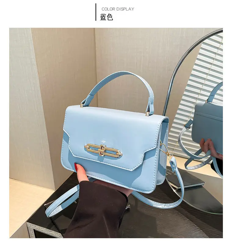 2025 Black Lock Buckle Crossbody Bag for Women — feature 24