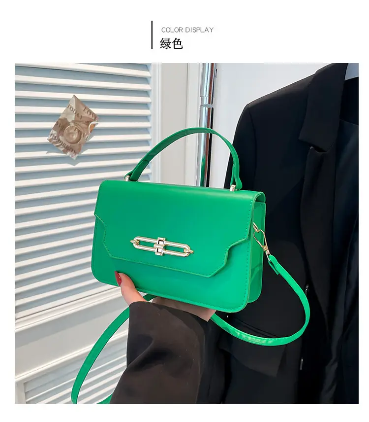 2025 Black Lock Buckle Crossbody Bag for Women — feature 26