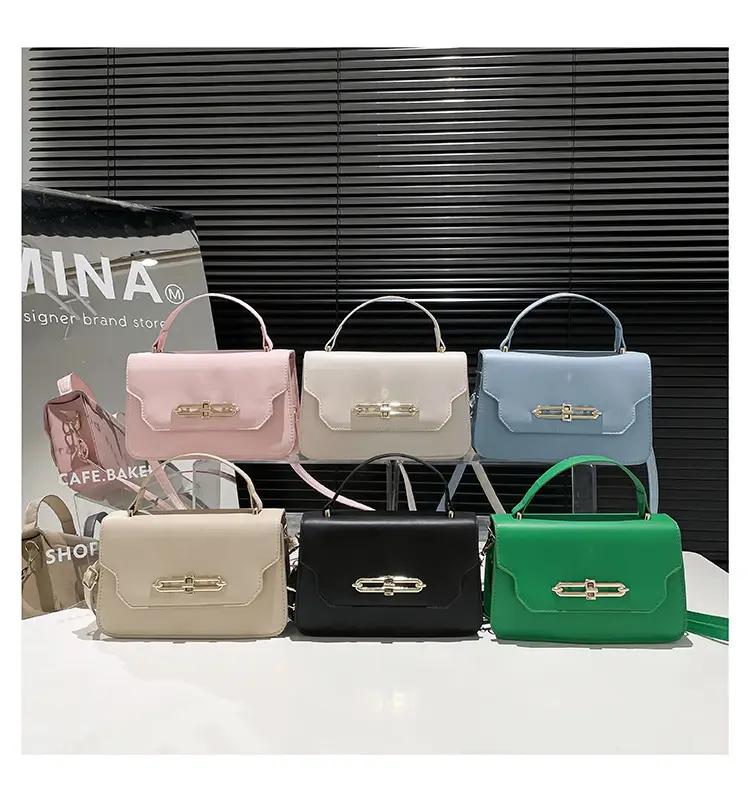 2025 Black Lock Buckle Crossbody Bag for Women — feature 27