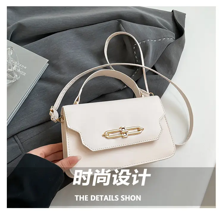 2025 Black Lock Buckle Crossbody Bag for Women — feature 3