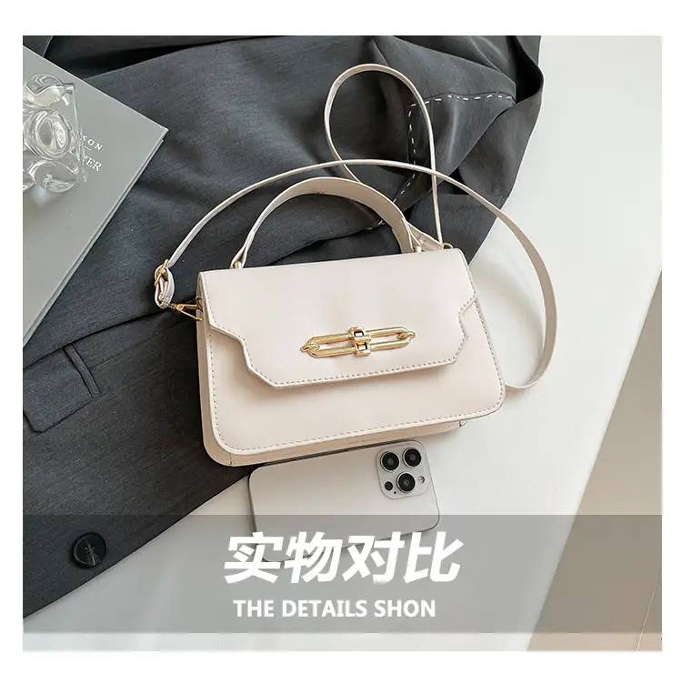 2025 Black Lock Buckle Crossbody Bag for Women — feature 6