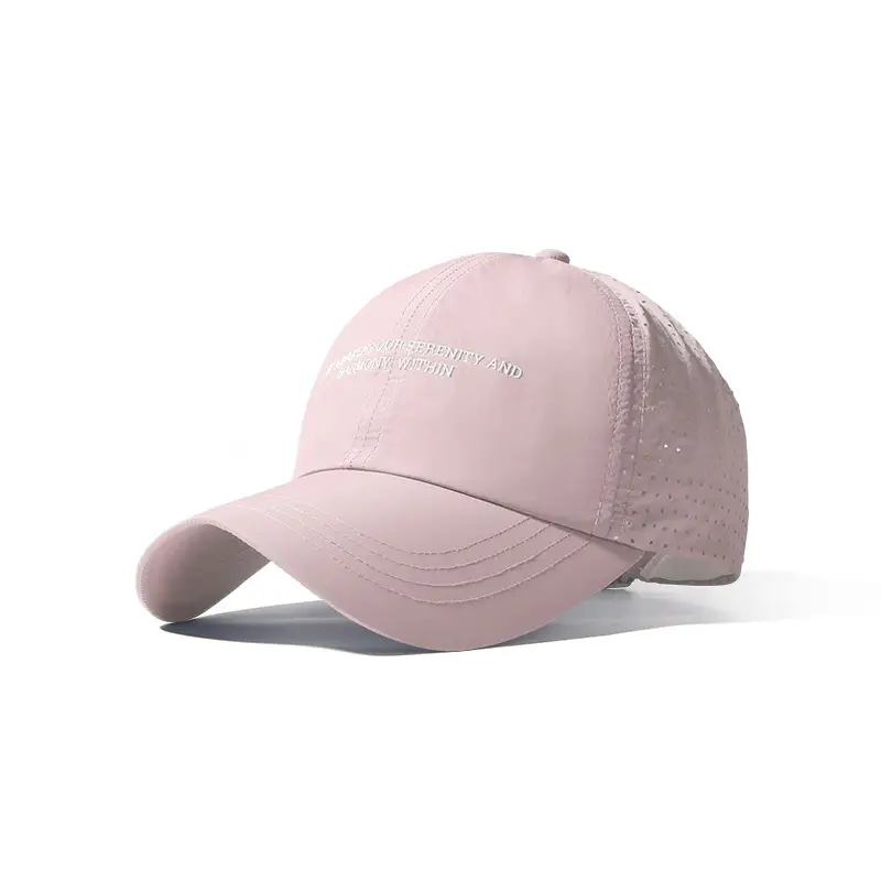 Men Women Breathable White Cap Summer Sunshade 8cm - Image 3