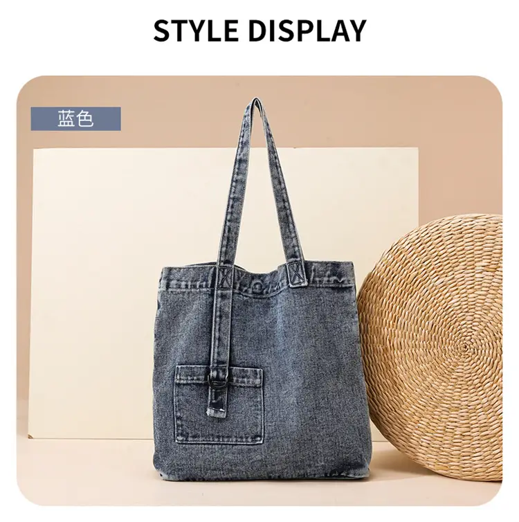 Denim Crossbody Bag for Women 2025 Casual Shopping — feature 12