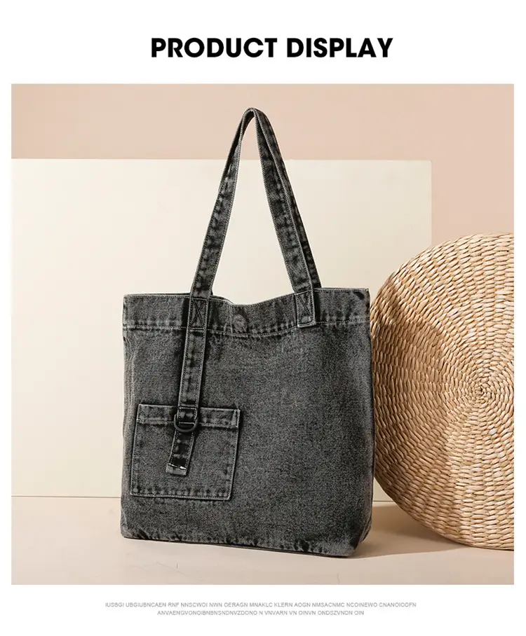 Denim Crossbody Bag for Women 2025 Casual Shopping — feature 14