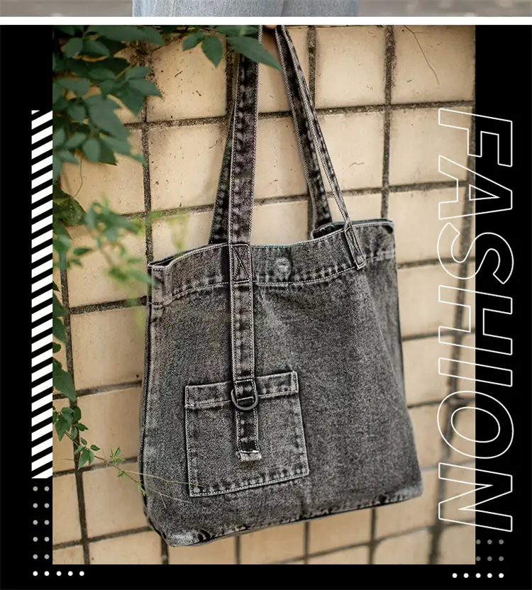 Denim Crossbody Bag for Women 2025 Casual Shopping — feature 2