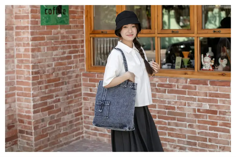 Denim Crossbody Bag for Women 2025 Casual Shopping — feature 31