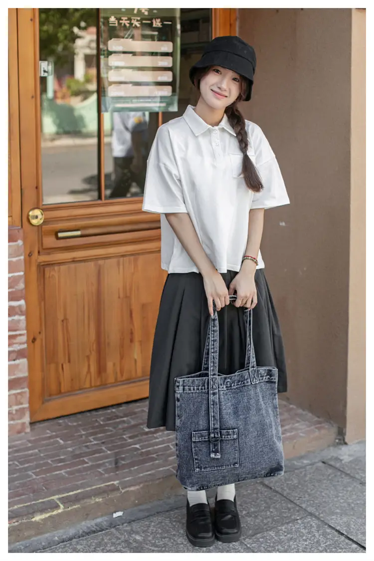 Denim Crossbody Bag for Women 2025 Casual Shopping — feature 32