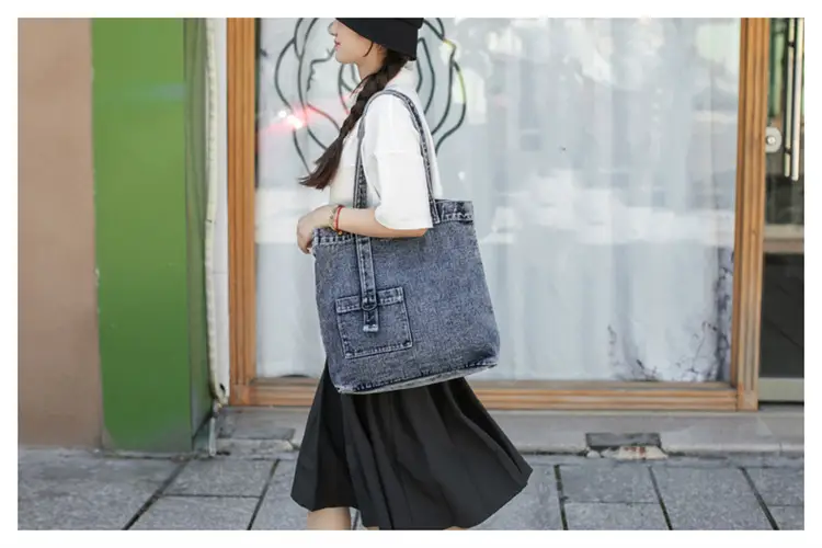 Denim Crossbody Bag for Women 2025 Casual Shopping — feature 35