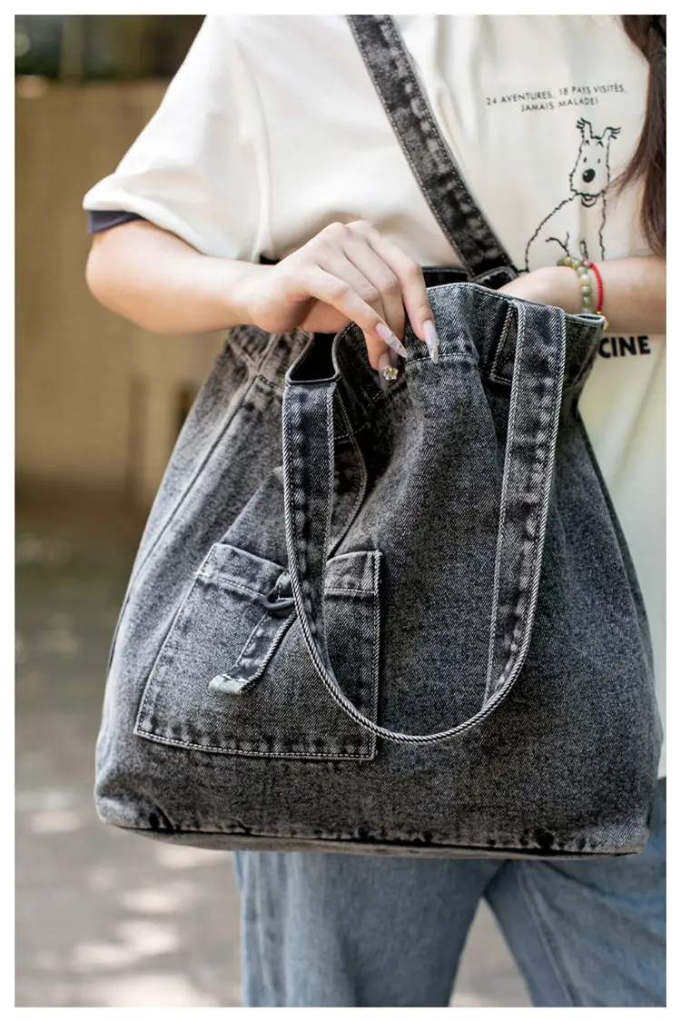 Denim Crossbody Bag for Women 2025 Casual Shopping — feature 39