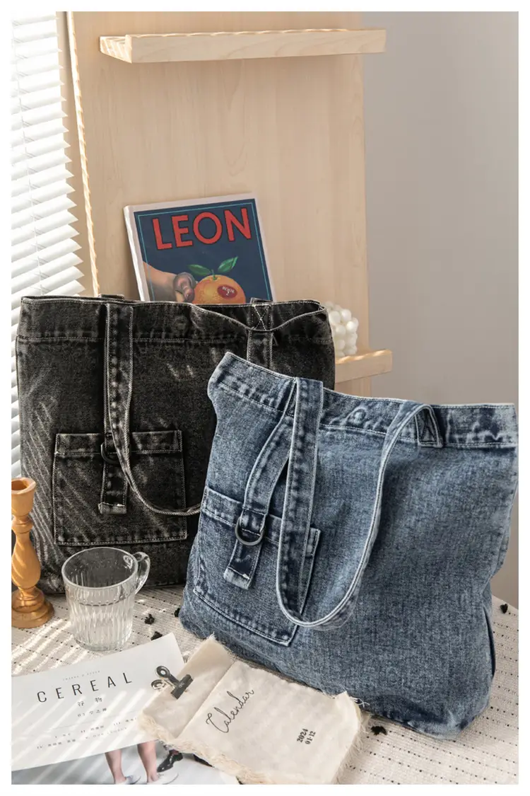 Denim Crossbody Bag for Women 2025 Casual Shopping — feature 41