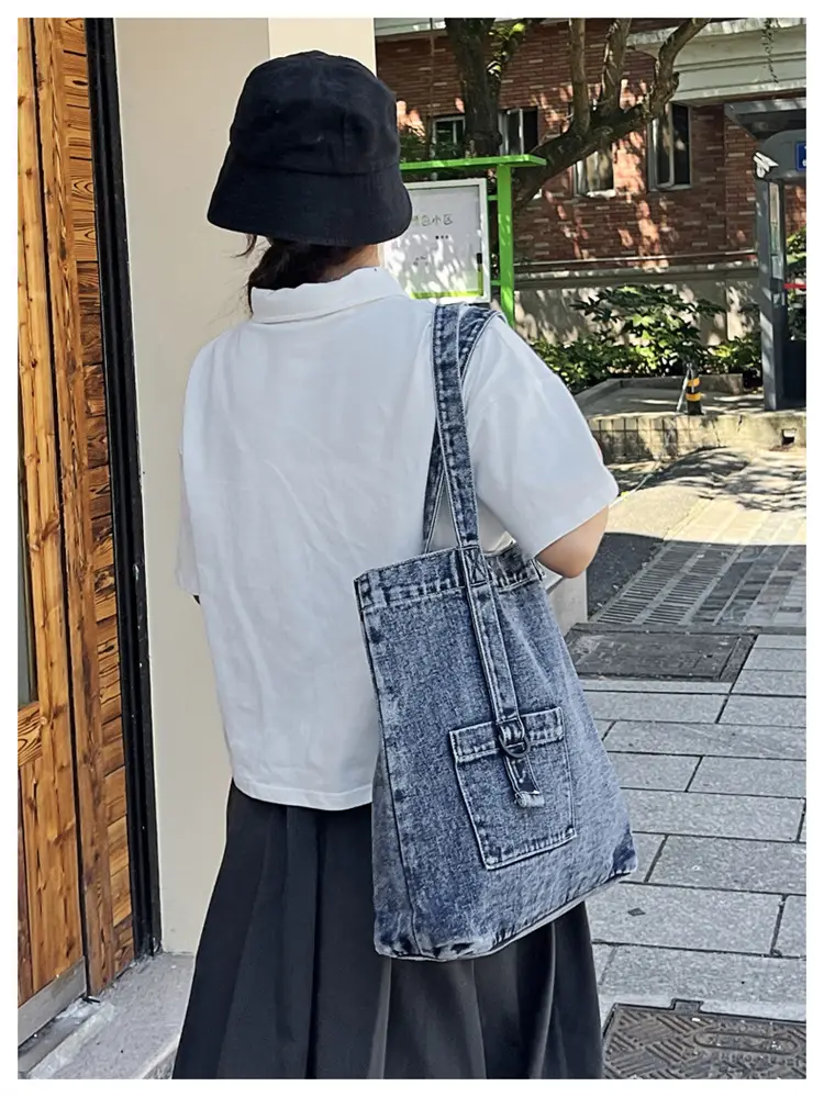 Denim Crossbody Bag for Women 2025 Casual Shopping — feature 46