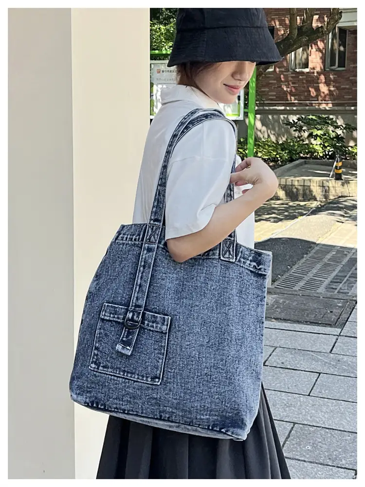 Denim Crossbody Bag for Women 2025 Casual Shopping — feature 47