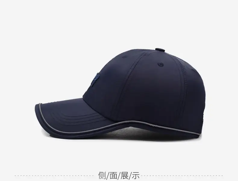 Navy 3D Embroidered Baseball Cap for Men Women — feature 10