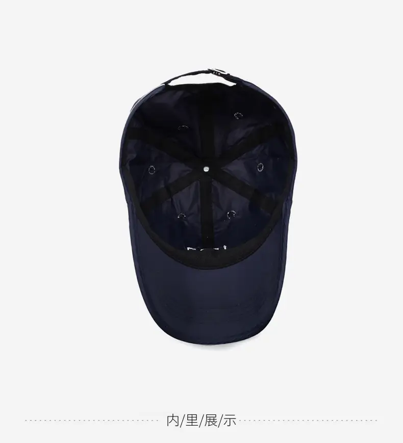 Navy 3D Embroidered Baseball Cap for Men Women — feature 13