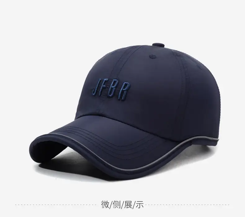 Navy 3D Embroidered Baseball Cap for Men Women — feature 9