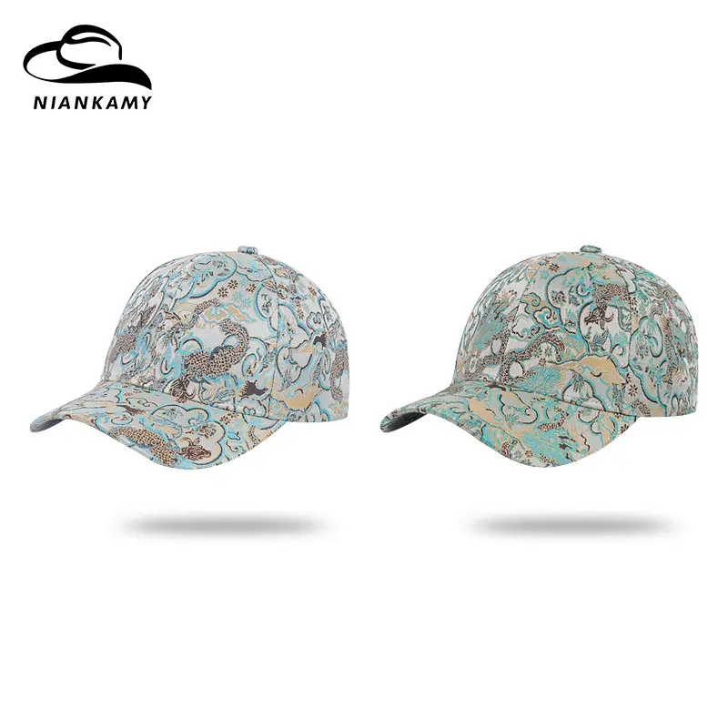 Foreign Trade Hat with Leopard Print for Men Women